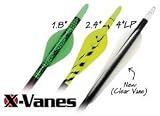 Bohning X Vanes 3 Inch 100 Pack White