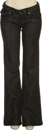 LAGUNA BEACH Black Hand Stitch Bootcut Jeans [BND2024PBSSL], BLK, 24