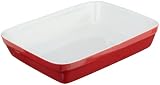Stanley Roberts 10.5 x 8 Inch Rectangular  Roaster, Red