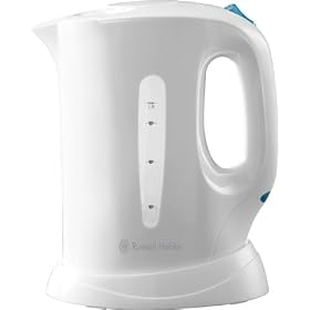 Russell Hobbs 14944 1.7 L Plastic Immersed Element Kettle in White