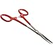 Aven 12013 Stainless Steel Hemostat Straight with Plastic Grips, 6" Length