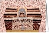 Congratulations on Stage Performance, Ornate Theater Card