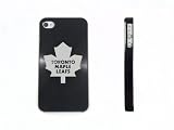 Black Apple iPhone 4 4S 4G Aluminum back hard case cover TORONTO MAPLE LEAFS