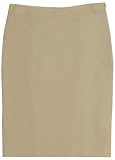 LINEN RAYON SPANDEX PENCIL SKIRT