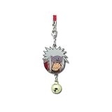 Naruto Shippuden Jiraiya with Bell Mobile Phone Charm