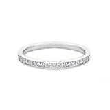 14k White Gold Anniversary Band Channel Set Round White Diamond Ring 31OflYw3XSL. SL160 14k White Gold Anniversary Band Channel Set Round White Diamond Ring