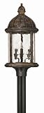 Hinkley Lighting 1781FB Post Mount - Forum Bronze Capitol Outdoor Old World Transitional Lights