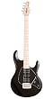 Ernie Ball Music Man Silhouette Tremolo Electric Guitar, Black Ernie Ball Music Man Silhouette Tremolo Electric Guitar, Black