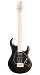 Ernie Ball Music Man Silhouette Tremolo Electric Guitar, Black