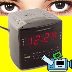 31OfsoNMzOL Cube Clock Wireless Low Light Hidden Camera   Color 0.0001 Lux Ultra Low Light Day / Night Concealed Covert Video Camera   700 Range 2.4 GHz Wireless Transmitter / Receiver   Just Plug Into Your Mini DVR (Digital Video Recorder), VCR or TV   Great Spy Nanny Cam For Security or Portable Micro Surveillance