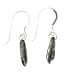 Anna Perrone Multi-Colored Glass Dagger Bead Earrings Finished with .925 Sterling Silver