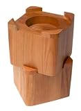 Wooden Bed Risers (Set of 4 Risers)