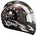 KBC Force RR Full Face Speed Demon Motorcycle Helmet Gunmetal M