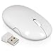 Laptop PC White USB Wireless Optical Scroll Wheel Mouse
