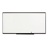 Total Erase Marker Board, 96 x 48, White, Mahogany Frame
