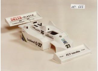 1/8 scale F1 Williams Saudia body 1mm 295mm EFRA S0611