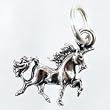 Tiny Unicorn Charm in Sterling Silver, #11277