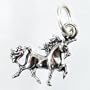 Tiny Unicorn Charm in Sterling Silver, #11277