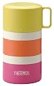 THERMOS 【ボトル型弁当箱】 フレッシュランチボックス 3段式 560ml ピンクフラワー DJG-550 PFL
