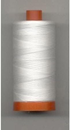 Aurifil Cotton Mako Thread 50 Weight Ivory Mini Spool 220 yards / 200 meterss