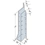 Simpson Strong Tie SUR210-2 Double 2 x 10 Face Mount Joist Hanger Skewed 45� Right