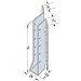Simpson Strong Tie SUR210-2 Double 2 x 10 Face Mount Joist Hanger Skewed 45� Right