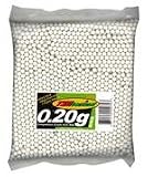 TSD Tactical 6mm .20g BBs - 3000 Round White Bag