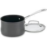 Cuisinart 6419-14 Contour Hard Anodized 1-Quart Saucepan with Cover