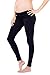 Ingrid and Isabel Women's Maternity Active Legging with Crossover Panel