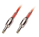 LINDY Guitar Lead - 1/4 Straight Jack to 1/4 Straight Jack, Red, 2m