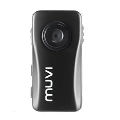 Veho VCC-004-ATOM Muvi Atom Super Pocket-Camcorder (2GB Micro SD, Sports Kit) schwarz