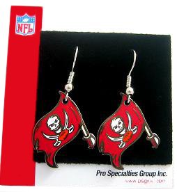 Tampa Bay Buccaneers Earrings New Nfl Stainless Steel