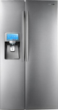 Samsung RSG309AARS 29.6 Cu. Ft. Stainless Steel Side-By-Side Refrigerator - Energy Star