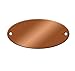 Stamping Blanks - Oval Copper Tags Pk/10 - Made in the USA!