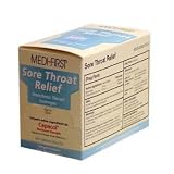 MEDIFIRST SORE THROAT LOZENGE TABLETS INDUSTRIAL PACKETS 50 X 2