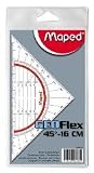 Produkt-Bild: Maped Geodreieck Geo-Flex, Hypotenuse: 160 mm