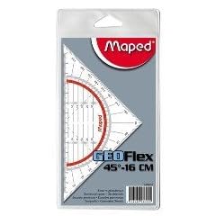 Maped Geodreieck Geo-Flex, Hypotenuse: 160 mm