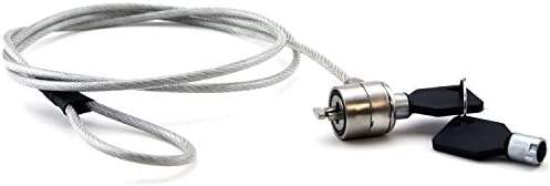 LB1 High Performance New Laptop Lock Security Cable for Acer Aspire E Series 15.6" Laptop 6GB Memory 500GB Hard Drive Glossy Black NX.M09AA.022 3.9ft Anti-theft Chain Lock Cable with Key Easy Loop