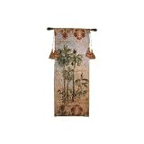 Review ArtExpression  / Curacao I - Artist: Dennis Carney - Fabric Size: 53.00 by 21.00 inches Wall Tapestry with hanging rods and tassels included