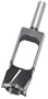 Steelex D1045 3/8-Inch Tenon Cutter