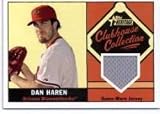 2010 Topps Heritage Clubhouse Collection Relics #'dH Dan Haren - Arizona Diamondbacks (Piece of Authentic Game Used Jersey) (Baseball Cards)