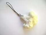 Japanese Fun: Realistic Cauliflower Phone Strap