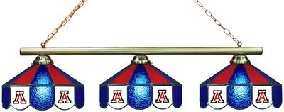 NCAA Arizona Wildcats 3-Light Game Table Lamp