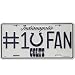 Indianapolis Colts #1 Fan Decorative Metal License Plate