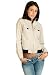 Apparel : Women's Cotton Canvas Zip Front Jacket w/ Knit Collar and Hem