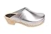 Lotta From Stockholm Swedish Clogs : Classic Clog in Silver