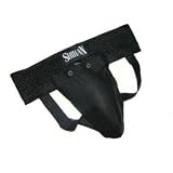 Groin Guard Elasticated with Cup Black -SENIOR Groin Guard Elasticated with Cup Black -SENIOR