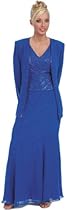 Hot Sale Mother of the Bride Formal Evening Dress #77501 (3XL, Royal Blue)