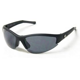 Body Specs Sunglasses 4-Ways Matte Black Frame with Dark Gray Lenses