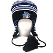 Mens Bioworld Sonic the Hedgehog Striped Knit Laplander Hat